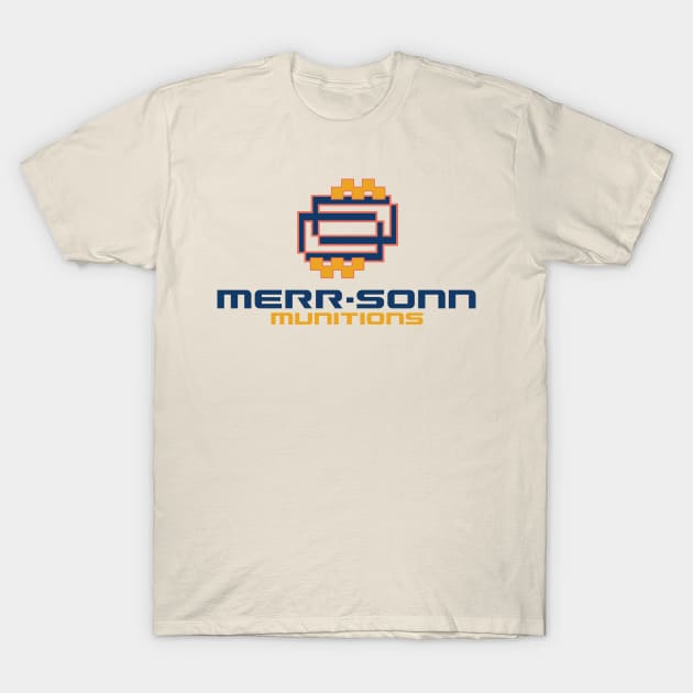 Merr-Sonn Munitions T-Shirt by MindsparkCreative